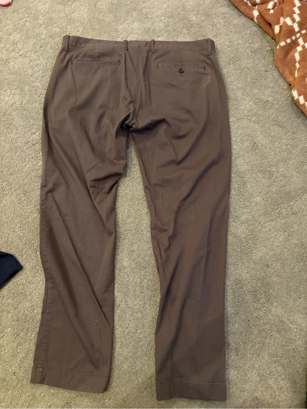 Men's gray Chino Pants 36x30